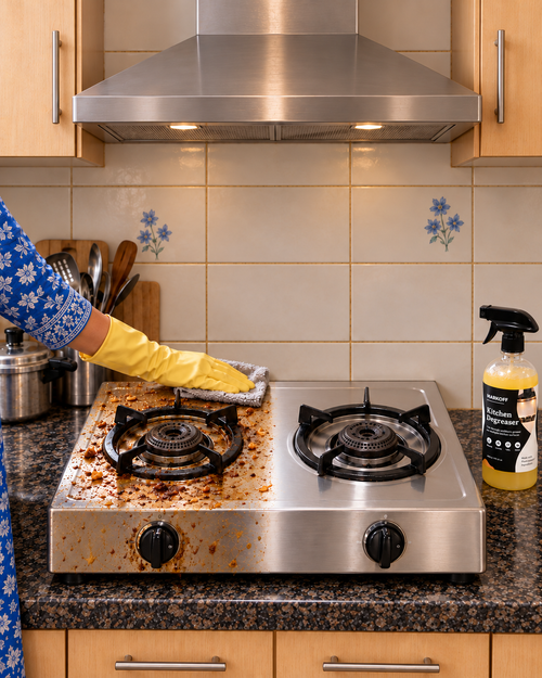Kitchen Degreaser | Removes Grease, Oil & Stains